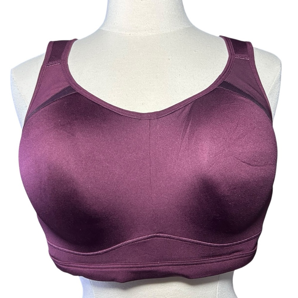 LIVI ACTIVE LANE BRYANT underwire high impact sports bra size 42DD NWOT